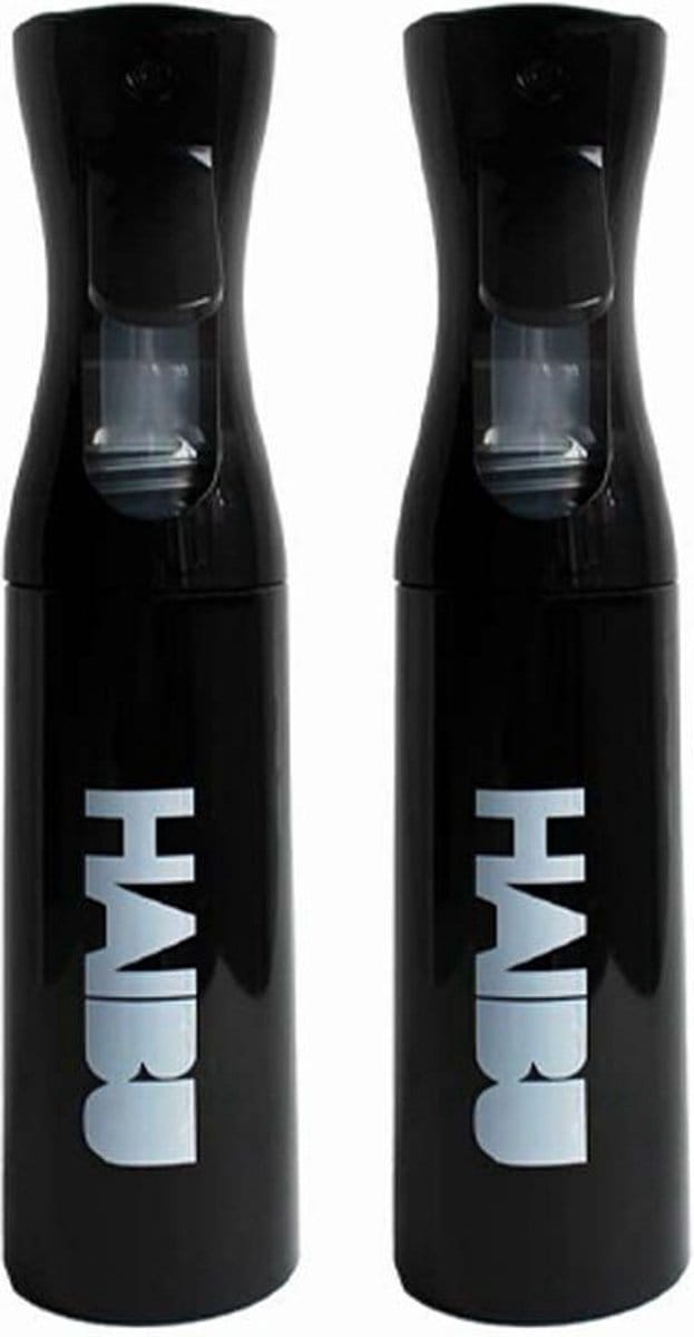 Haibu Essentials Waterspuit Fles 300ml - Waterverstuiver - Set van 2