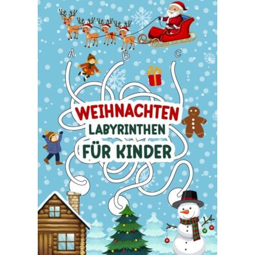 Labyrinthen Für Kinder - Weihnachten! - Buch & Buch