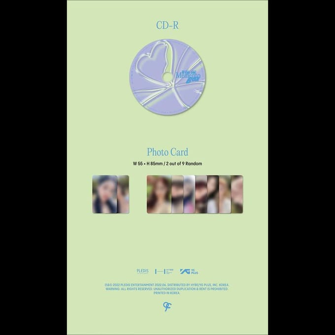 fromis_9 [uit onze Memento Box] Jewel Case Ver. 5e mini-album 1EA gray