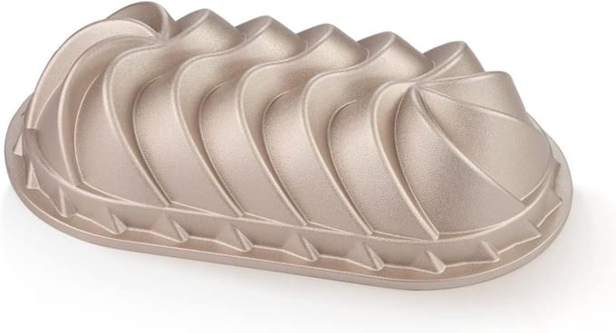 Cakevorm - Bakvorm Plomcake - Taarten Bakken - Antiaanbaklaag - 29 x 16 cm - Metaal