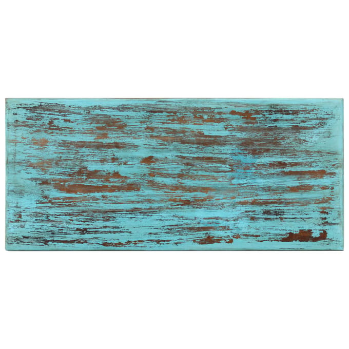 vidaXL - Salontafel - 110x50x34 - cm - massief - gerecycled - hout