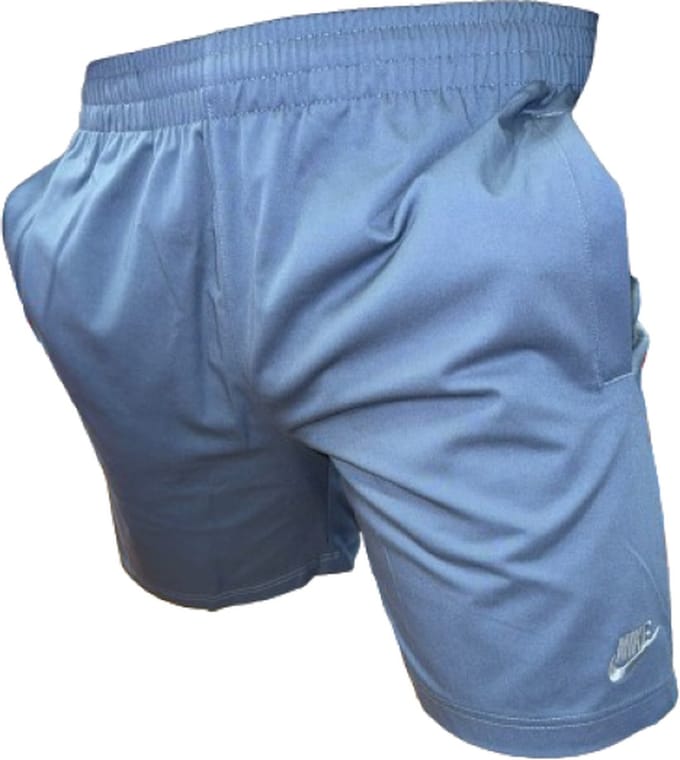 Nike standaard fit shorts blauw maat XXL