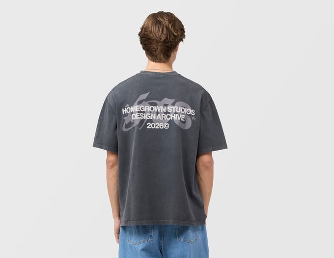 Home Grown Studios Design Archive T-Shirt, zwart
