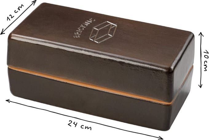 Ovenschaal Cooking Brick - Zwart