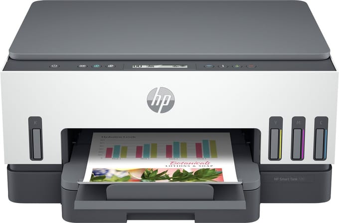 HP Smart Tank 720 All-in-One Multifunctioneel - Kleur - Inkt