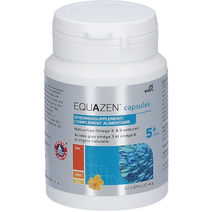 Equazen Omega 3 - 6 | Focus 60 Zachte capsules