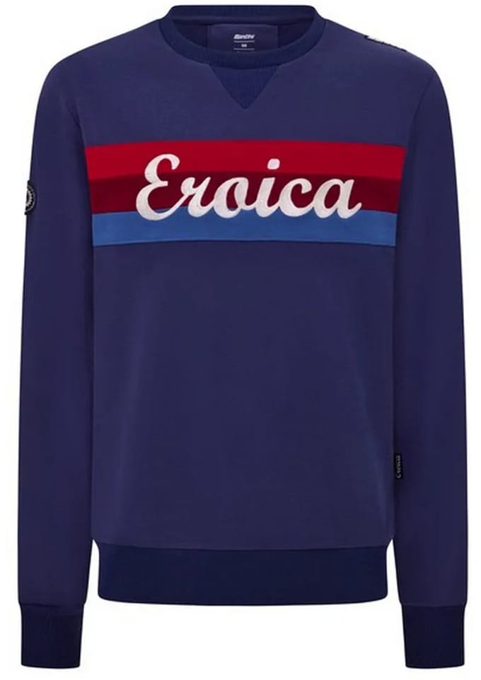 Santini Eroica Timo Sweatshirt Blauw L