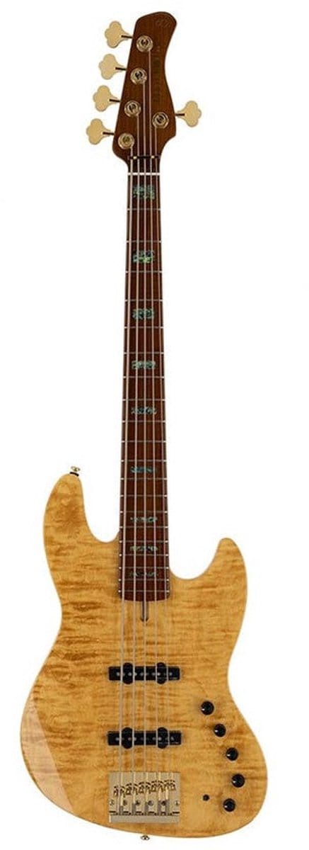 Sire V10 DX5/NT Marcus Miller 5-snarige actieve basgitaar Natural