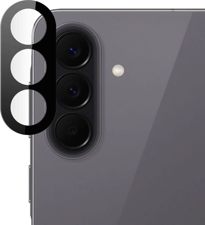 Rosso Camera Protector Geschikt voor Samsung Galaxy A37 - Lens Bescherming - Case Friendly - Ultra Dun Glas - Zwart