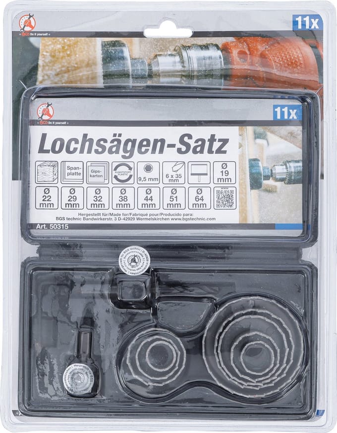 BGS Technic - Gatzaagset - 11-delig