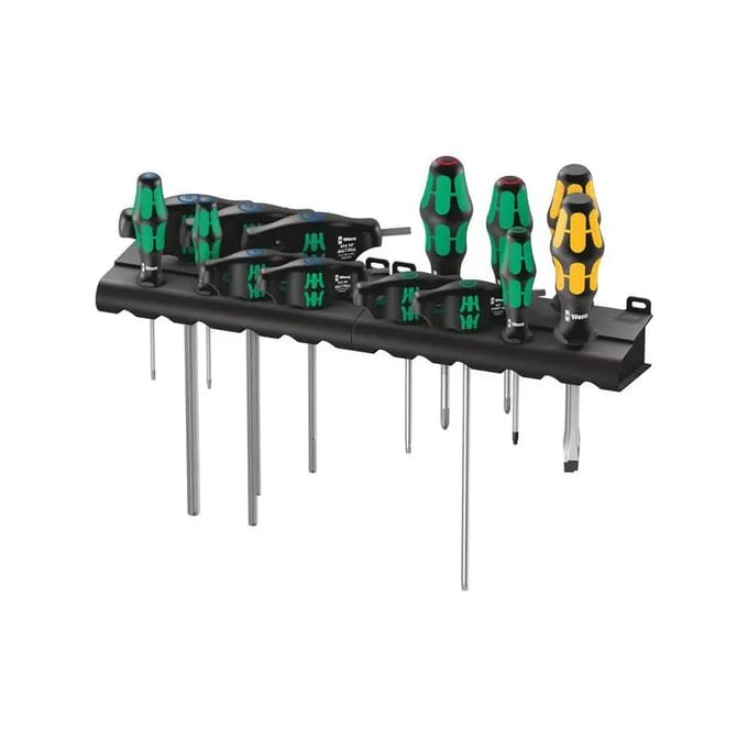 Wera Bicycle Big-Pack 1 Schroevendraaierset 14-delig Zeskant, Torx, Plat, Kruiskop Phillips
