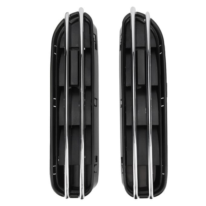 Grille d'aération latérale d'aile de voiture pour modification style M Remplacement pour E60 M5Plated black
