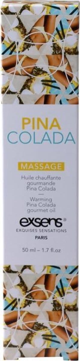 Verwarmende Massage Olie Met Smaak - Pina Colada