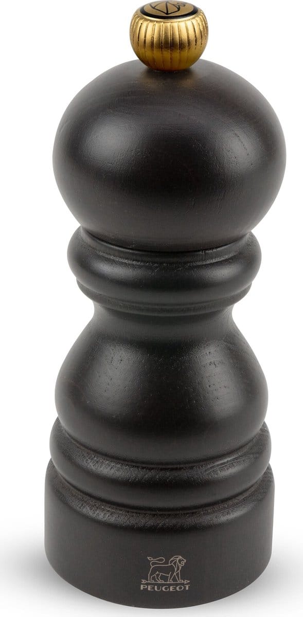 Peugeot Paris Pepermolen 12 cm - Chocolade - Beukenhout