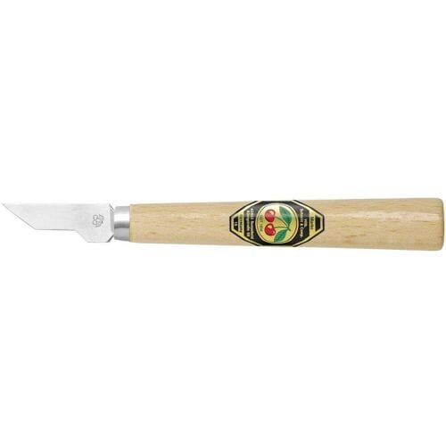 Kirschen 3356000 Kerbschnitzmesser Met Houten Heft