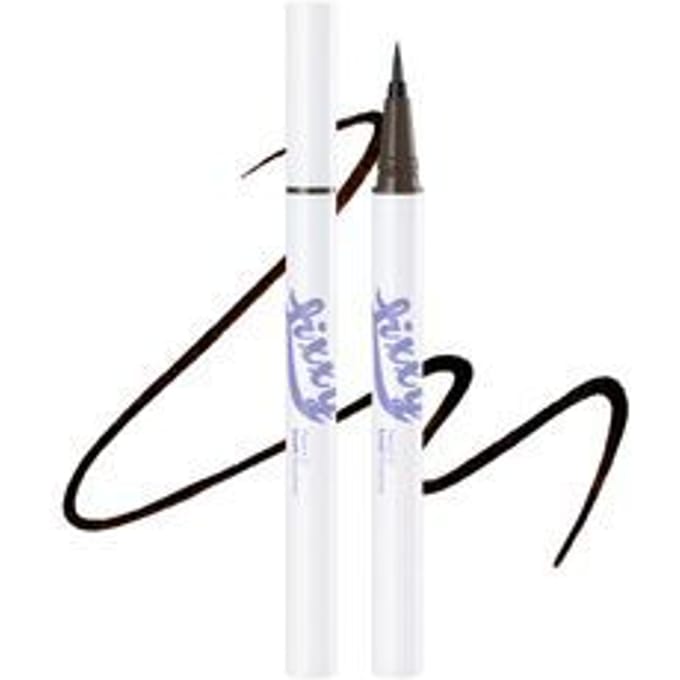Peach C - Brush Fixxyliner - 2 Colors #01 Black Brown
