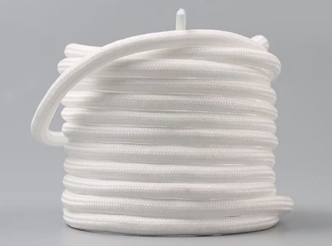 100cm Sneaker Ronde Veters - Rond - Round - White- Laces- Sneaker Veters -100cm -Kleur: Wit