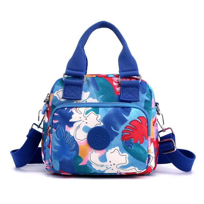 Sac à bandoulière Portable pour femmes, sac multi-compartiments de grande capacité pour les déplacements One size blue