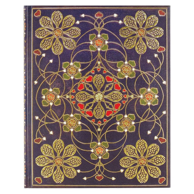 Peter Pauper Oversize notitieboek - Antique Blossoms - 18x23 cm