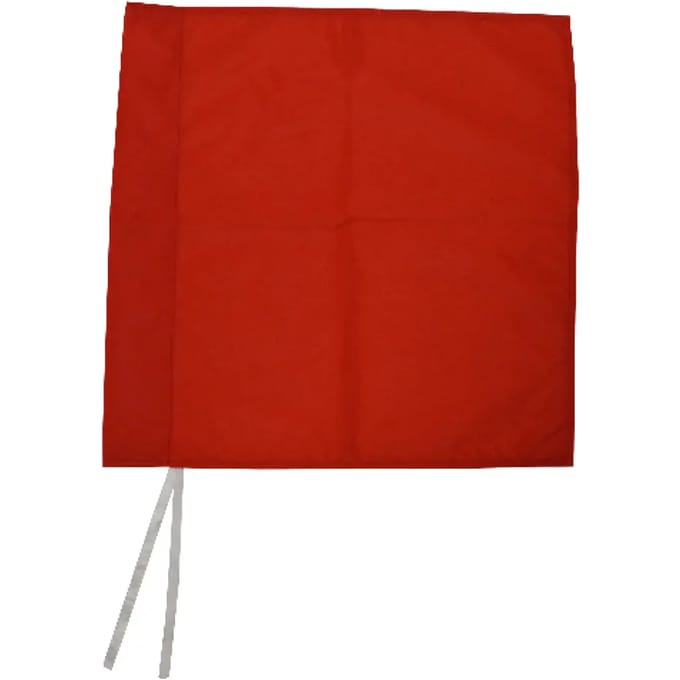 Set van 4 flexibele hoekpalen met 4 vlaggen Sporti