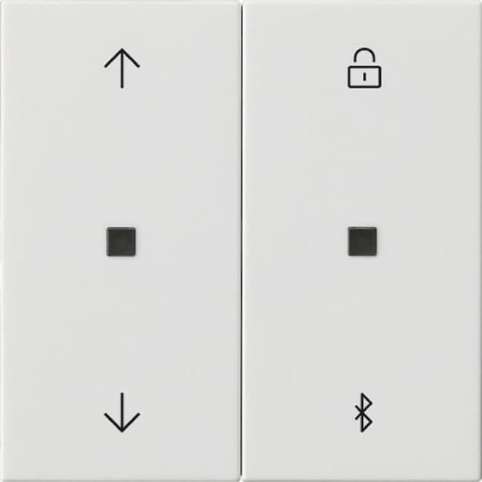 Bedieningselement - Schakelaar - Rolluiken Bediening - Bluetooth Connectie - Systeem 55 - Wit