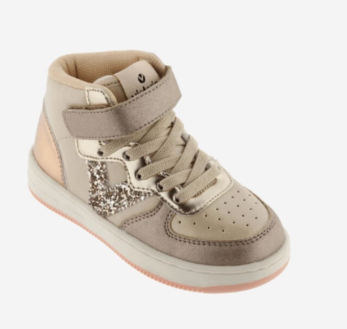 Victoria Meisjes Sneaker High Platino | Goud | Maat: 32
