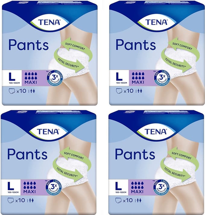 TENA Pants Maxi Large - 4 x 10 Incontinentieslips