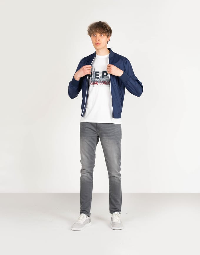 Invicta jas Bomber Mannen Wit