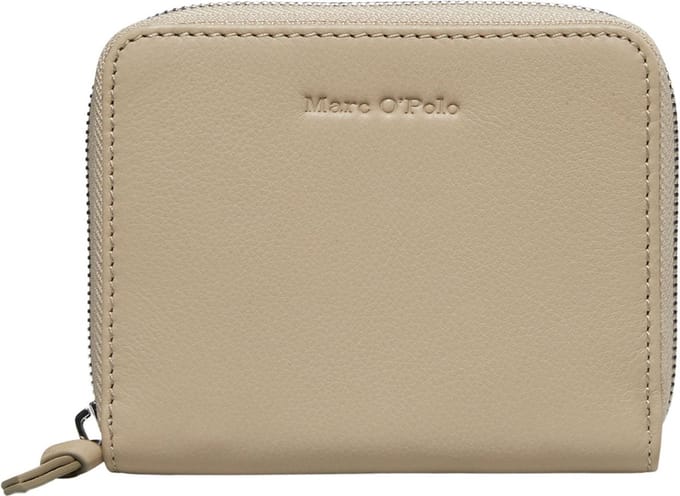 Marc O'Polo Portemonnee Ellis Zip Wallet Jonesboro Cream Beige