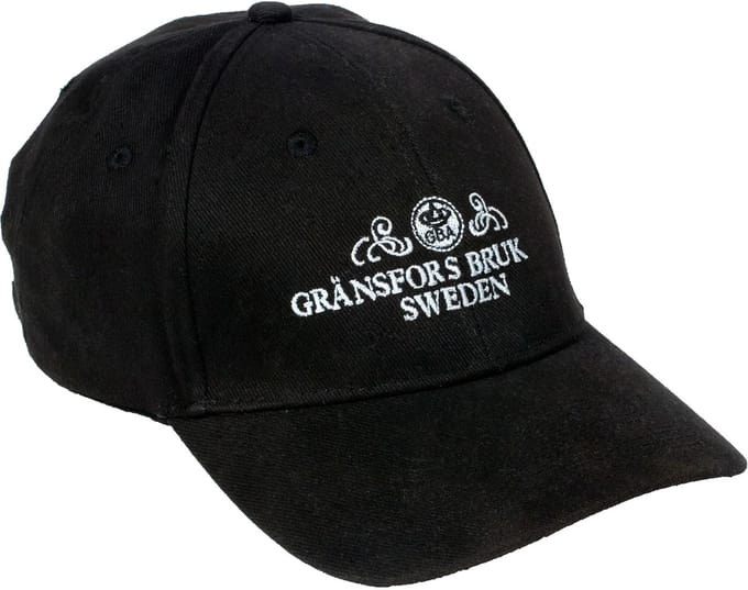 Gränsfors bruk pet / cap zwart met logo