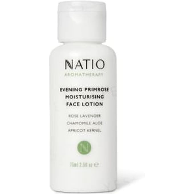 NATIO - Aromatherapy Evening Primrose Moisturising Face Lotion 75ml