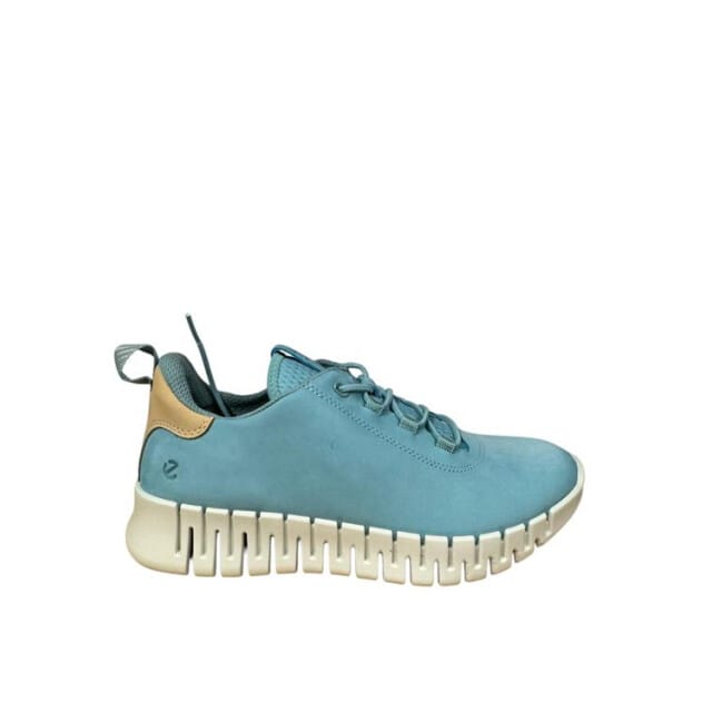 Ecco Gruuv Sneakers blauw Leer - Dames