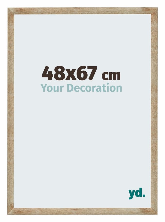 Your Decoration - Fotolijst 48x67 cm - MDF - Goud - Catania