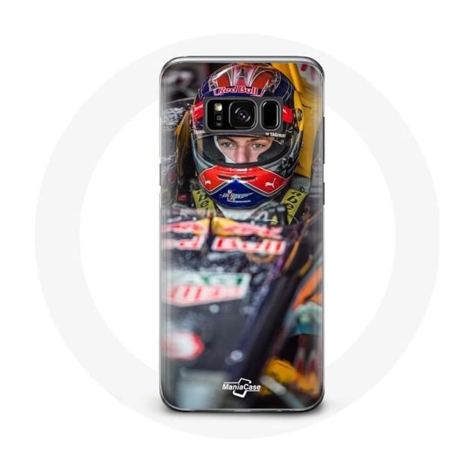 Coque pour Samsung Galaxy S8 Formule 1 Max Verstappen Pilote automobile de F1