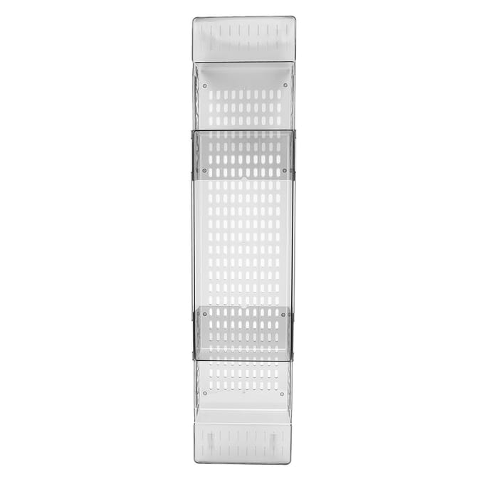 Badkuipblad Universeel Uitschuifbaar Waterdicht Badkuiprek Handdoek Luxe Badaccessoire voor gray