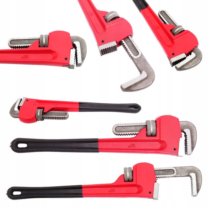 Verstelbare pijptang 450mm - Kracht en Grip
