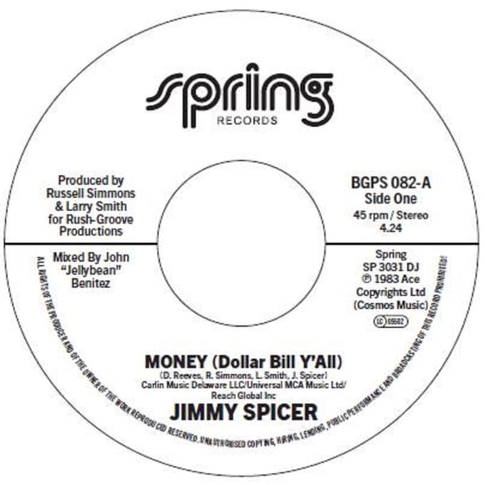 Money (Dollar Bill Y'all)