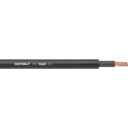 LAPP 1600119/50 Aansluitkabel H07RN-F 3 x 4 mm² + 4 mm² Zwart 50 m