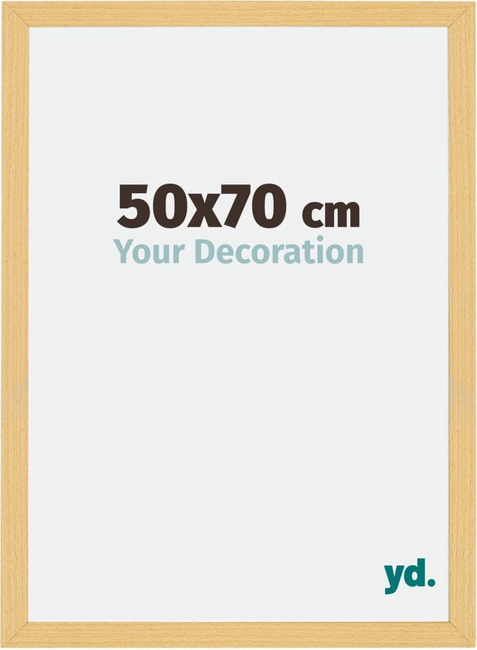 Your Decoration - Fotolijst 50x70 cm - MDF - Beuken Decor - Mura