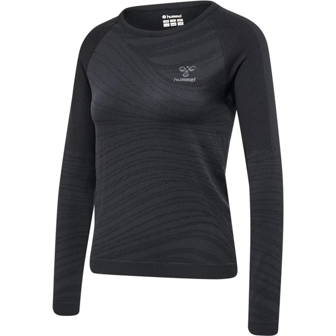 Hummel dames longsleeve Hmlongrid Seamless L/S Wo 216151