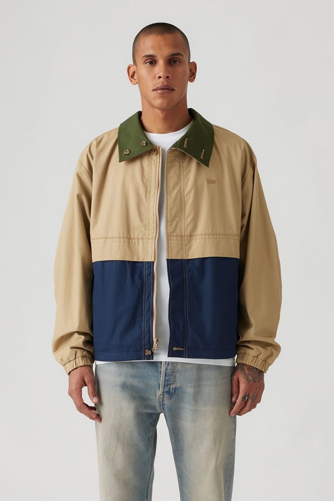 Levi's Rex Reversible Canvas Jacket Tan Taglia: M | Giacche leggere Outlet | Uomo