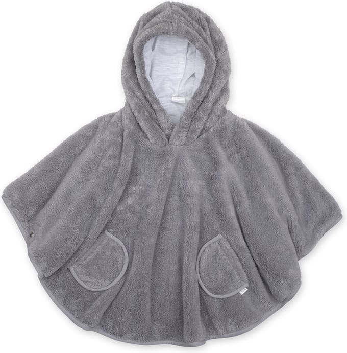 BEMINI Reisponcho 9-36m - Zacht comfort - Grizou