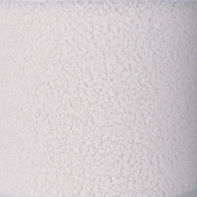 Näve Fluffy tafellamp, wit, hoogte 31 cm textiel E27 cilindrisch