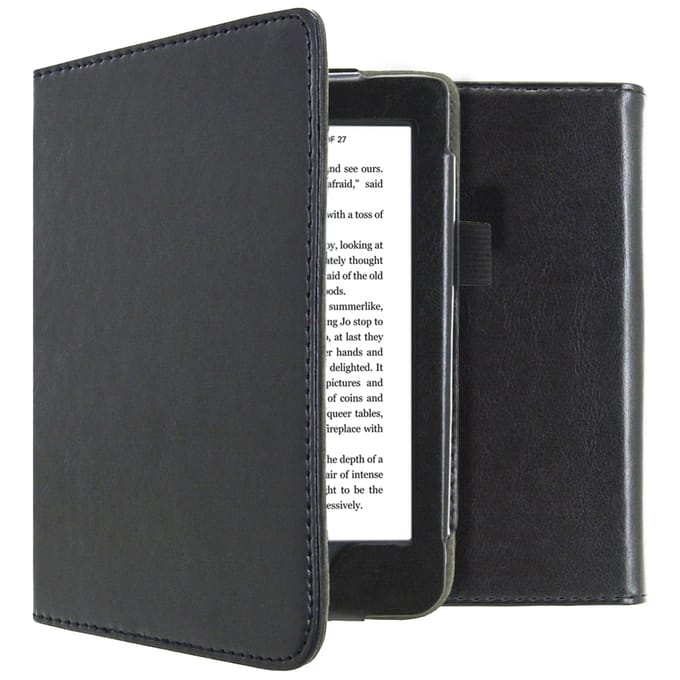 imoshion Vegan Leather Bookcase voor de Kobo Nia - Zwart