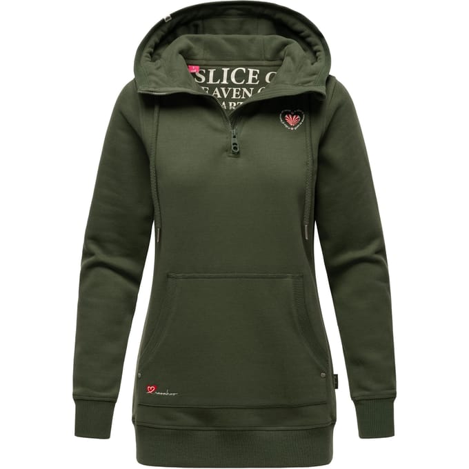 Navahoo dames longsleeve hoodie Zauberelfe – Lang & Comfortabel