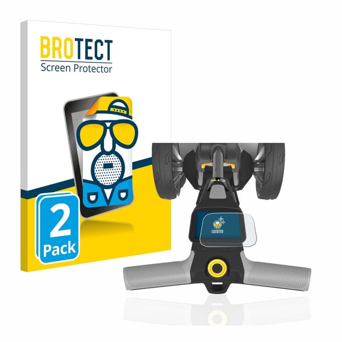 BROTECT - Screenprotector voor PowaKaddy CT6 - Folie Beschermfolie matte 2 Stuks