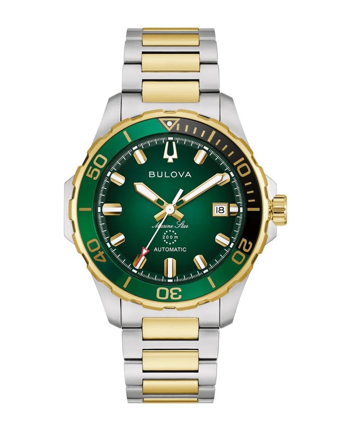 Bulova Marine Star Series B 98B467 Horloge - Staal - Multi - Ø 41 mm