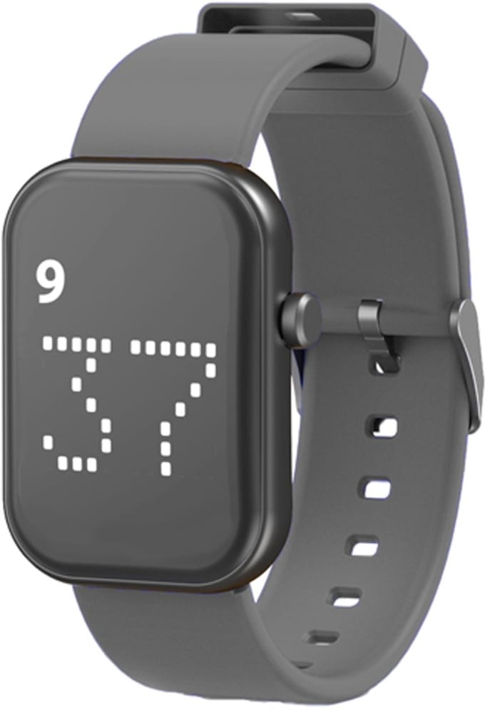 Herinneringshorloge - GHV Smart -8 alarmen - Apple instelbaar- Grijs