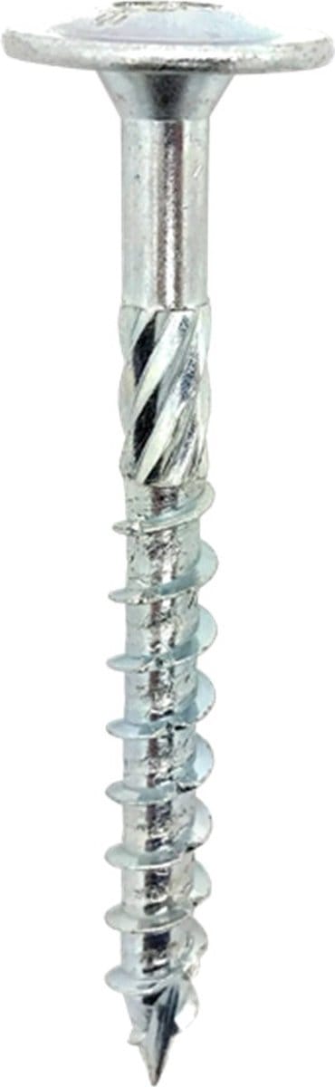 Woodies - Tellerkopschroeven - Torx 30 Tellerkop - 6 x 280mm - Deeldraad - Verzinkt (50 stuks)
