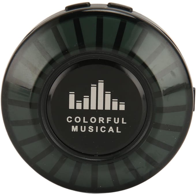 Haut-parleur à conduction osseuse Mini Haut-parleur Bluetooth avec Lumières Rythmiques RGB Rechargeable par USB Portable gray